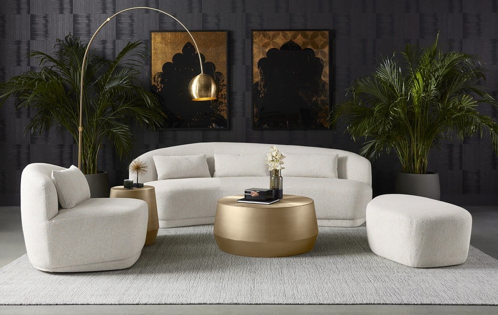 Sunpan - MIXT Soraya Sofa - Dove Cream - 107451 view 7