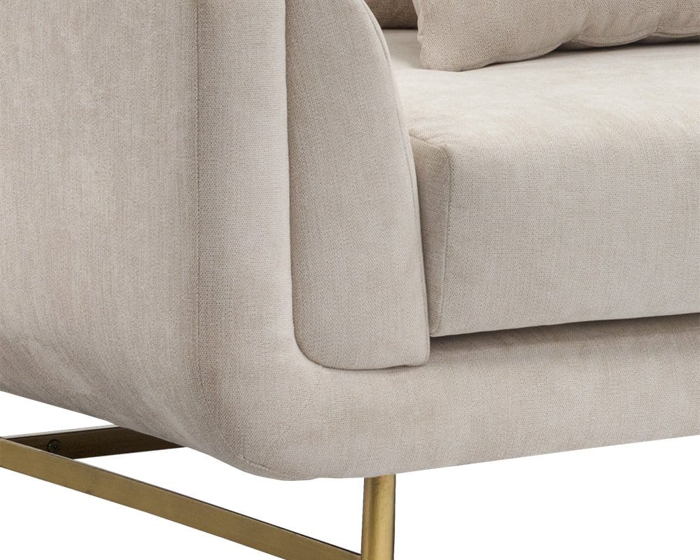 Sunpan - MIXT Veera Sofa - Polo Club Muslin - 105336 view 4
