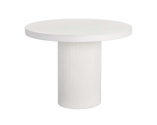Sunpan - Nicolette Dining Table - White 40in - 109289 veiw 2