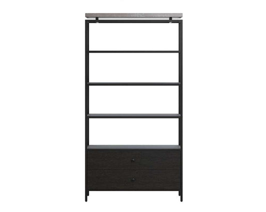 Sunpan - MIXT Norwood Bookcase - 108644_CLOSEOUT veiw 2