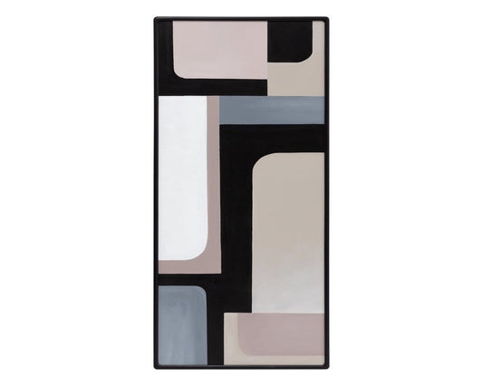 Sunpan - Radical Interpretation (Set Of 3) - 28in X 66in - Black Floater Frame - A0368_CLOSEOUT view 2