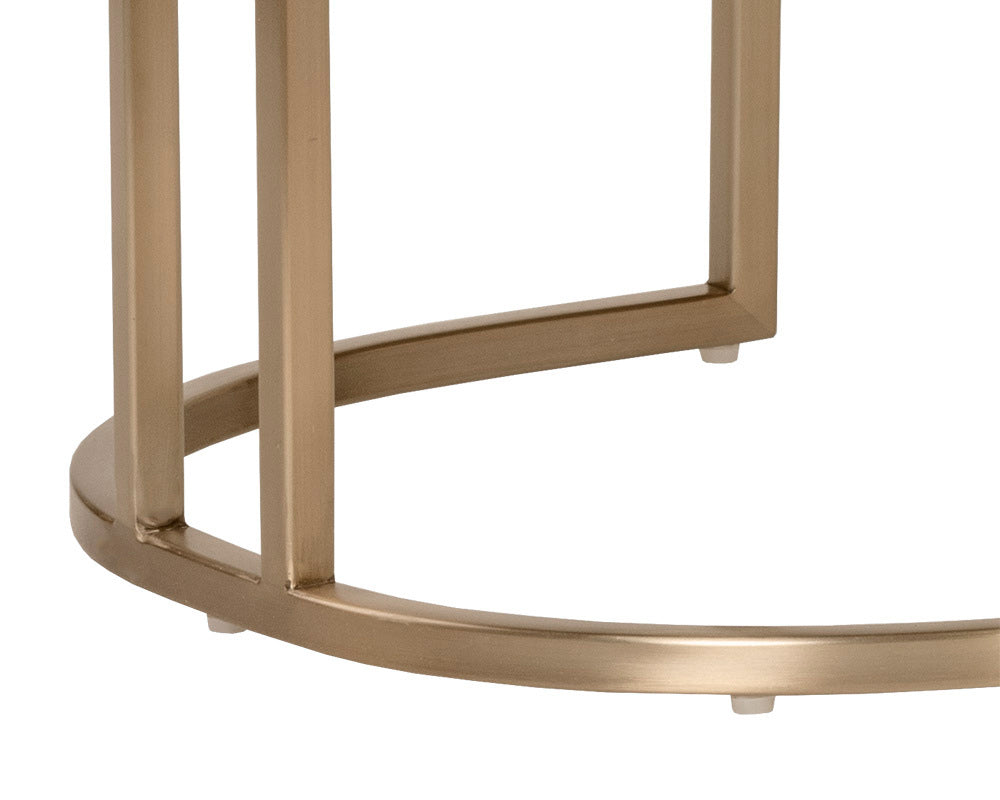 Sunpan - Ikon Rayla Bench - Belfast Oatmeal - 106182 view 4