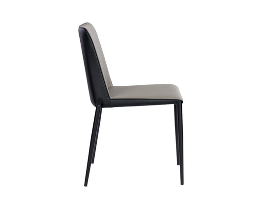 Sunpan - Renee Stackable Dining Chair - Dillon Stratus / Dillon Black (Set Of 2) - 107879 view 2