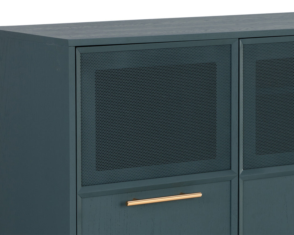 Sunpan - Zenn Rivero Sideboard - Teal - 110750 view 6