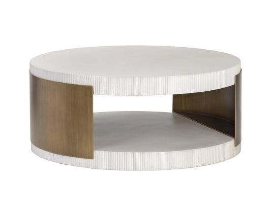 Sunpan - Solterra Cavette Coffee Table - 106450 view 2