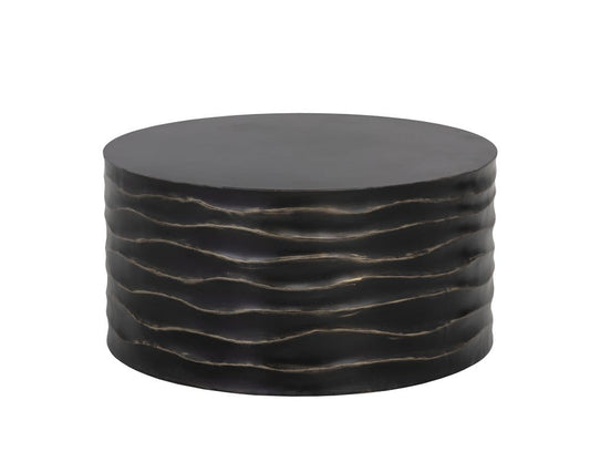 Sunpan - Solterra Corey Coffee Table Large - Black - 108551 view 2
