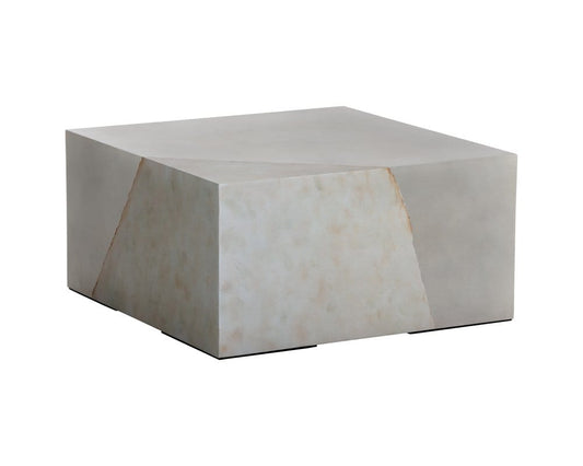 Sunpan - Solterra Kyson Coffee Table - Silver - 105227 view 2
