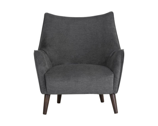 Sunpan - Sorrel Lounge Chair - Polo Club Kohl Grey / Abbington Black - 105464 view 2