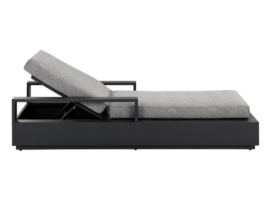 Sunpan - Tavira Lounger - Lanikai Salt And Pepper - 111600 view 2