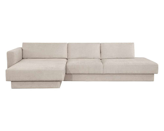 Sunpan - Tecoma Sofa Chaise - Laf - Danny Cream - 107799 veiw 2