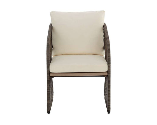Sunpan - Toulon Dining Chair - Stinson Cream - 111045 veiw 2