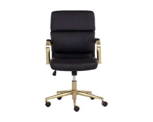 Sunpan - Urban Unity Kleo Office Chair - Onyx - 107979 view 2