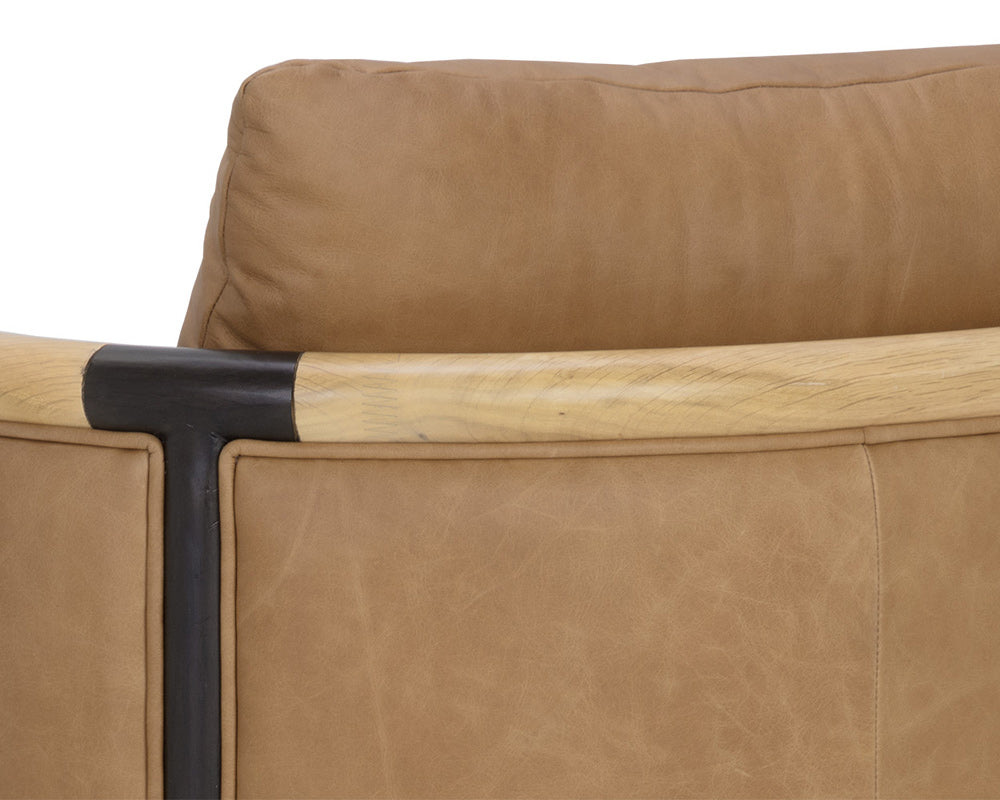 Sunpan - Westport Wilder Lounge Chair - Ludlow Sesame Leather - 111423 view 8