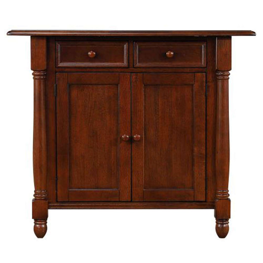 Sunset Trading - Andrews Drop Leaf Kitchen Island - DLU-KI-4222-CT veiw 2