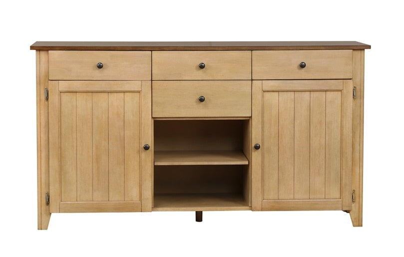 Sunset Trading - Brook Sideboard Server - DLU-BR-SB-PW veiw 4