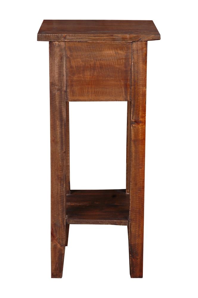 Sunset Trading - Cottage Narrow Side Table - CC-TAB1792S-RW veiw 3