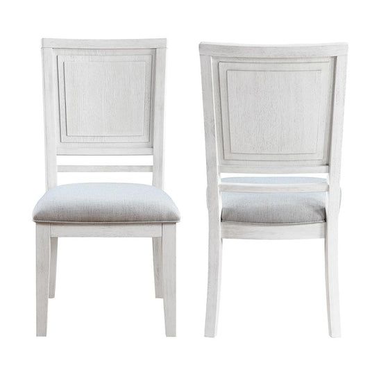 Sunset Trading - Dover Dining Side Chair (Set of 2) - Cerused Dove White - AG-638-900-2 veiw 2