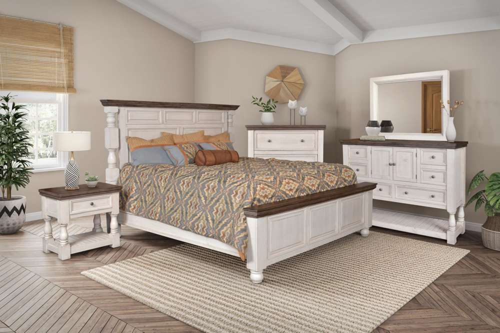 Sunset Trading - Rustic French Bedroom Mirror - HH-4750-320_CLOSEOUT veiw 4