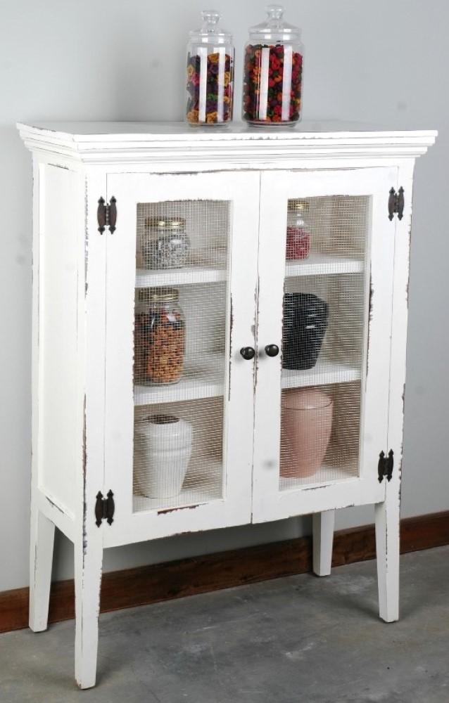 Sunset Trading - Shabby Chic Cottage 2 Door Accent Cabinet - CC-CAB1282LD-WW veiw 4