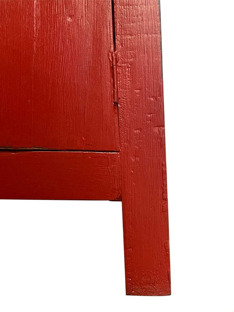 Sunset Trading - Shabby Chic Cottage Solid Wood Zen End Table - CC-CHE206LD-RD veiw 6
