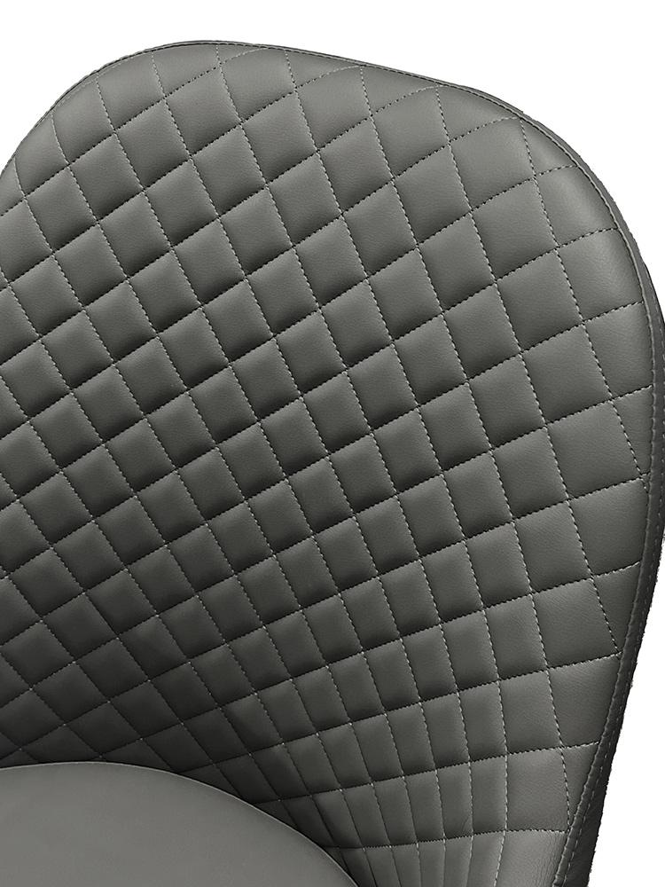 Sunset Trading - Tia Dining Chairs (Set of 2) - Charcoal Gray/Matte Black Legs - CR-ND709-01-2 veiw 5