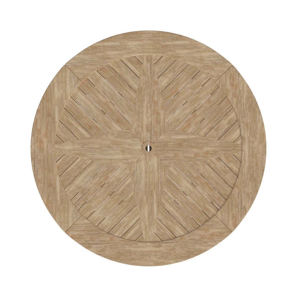 Sunset West - Cambria 60" Round Dining Table - Light Wood - SW5801-RDT60 view 4