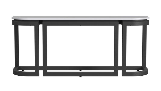 Sunset West - Malibu Console Table - Blacks - SW7101-CNSL view 2