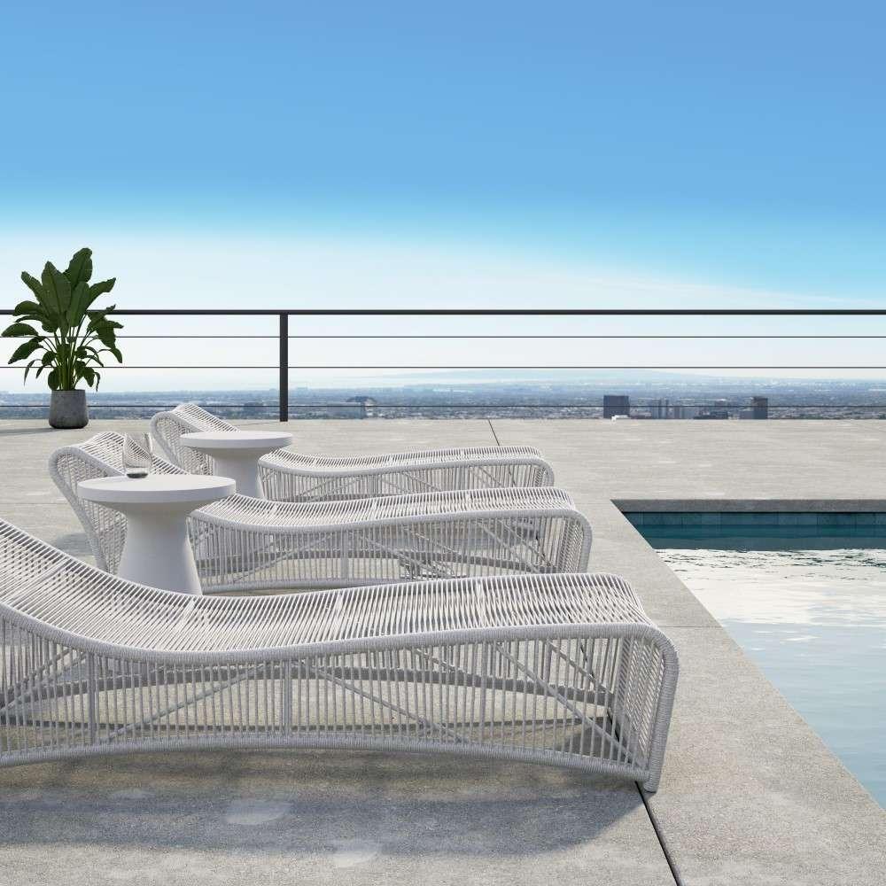 Sunset West - Miami Cushionless Chaise - SW4402-9 veiw 3
