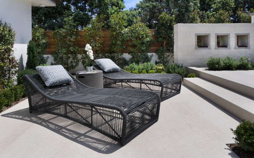 Sunset West - Milano Cushionless Chaise - SW4102-9 veiw 2