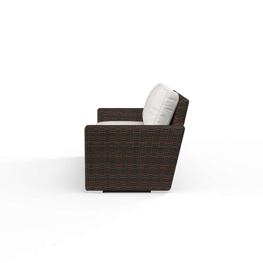Sunset West - Montecito Loveseat in Canvas Flax w/ Self Welt - SW2501-22-FLAX-STKIT veiw 2