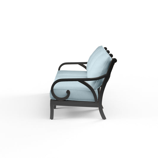 Sunset West - Monterey Sofa in Canvas Skyline w/ Self Welt - SW3001-23-14091 view 2