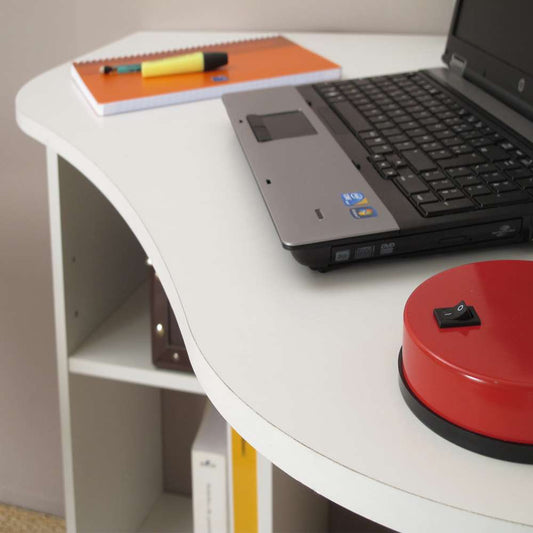 TEMAHOME - Corner Desk in White - E1112A2100X00 veiw 2