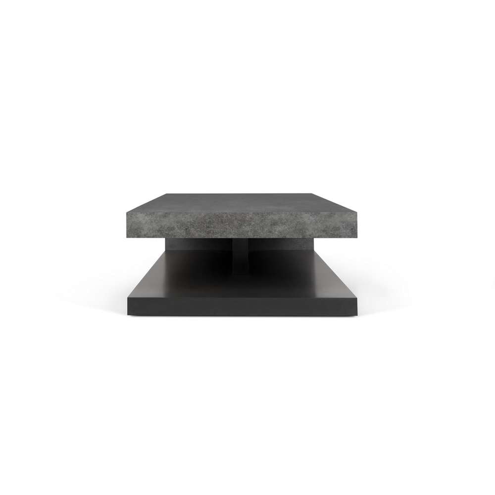 TEMAHOME - Detroit Coffee Table in Concrete and Pure Black - 9000625039 veiw 6