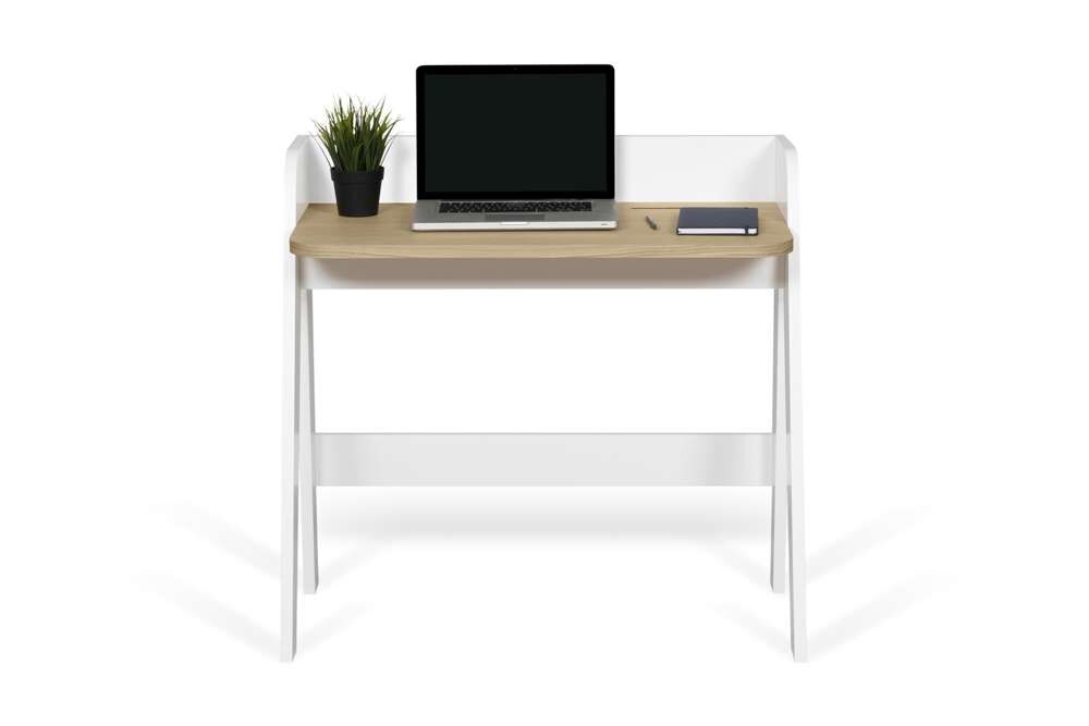 TEMAHOME - Fiore Desk in Light Oak and Pure White - 9003054242 veiw 5