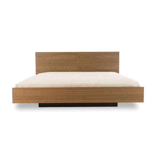 TEMAHOME - Float Bed - King Size with Mattress Support in Walnut - 9500758614 veiw 2