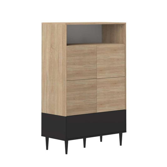 TEMAHOME - Horizon High Sideboard in Natural Oak Color / Black - X4150X0707A01 veiw 2