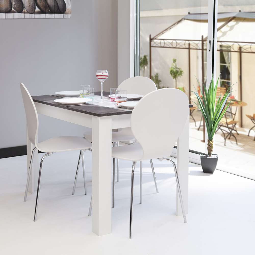 TEMAHOME - Nice Dining Table in White / Concrete Look - E2280A2198X00 veiw 8