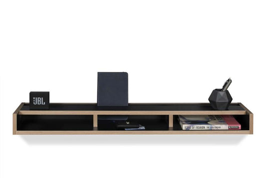 TEMAHOME - Ply Wall Shelf in Black / Plywood - 9300167591 veiw 2