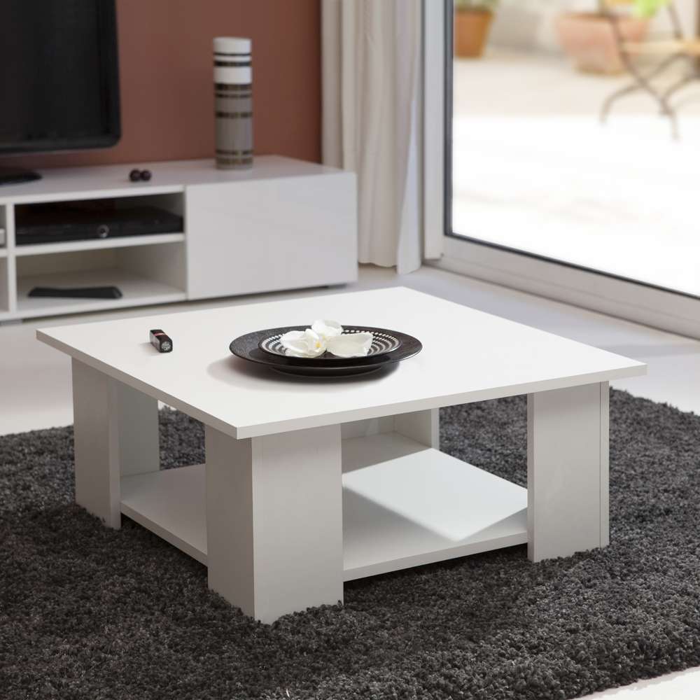 TEMAHOME - Square 67 Coffee Table in White - E2084A2100X00 veiw 5