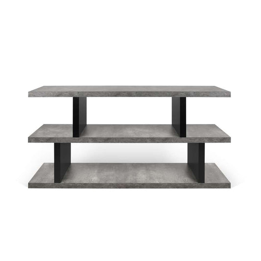 TEMAHOME - Step Low in Concrete Look / Pure Black - 9000320224 veiw 2