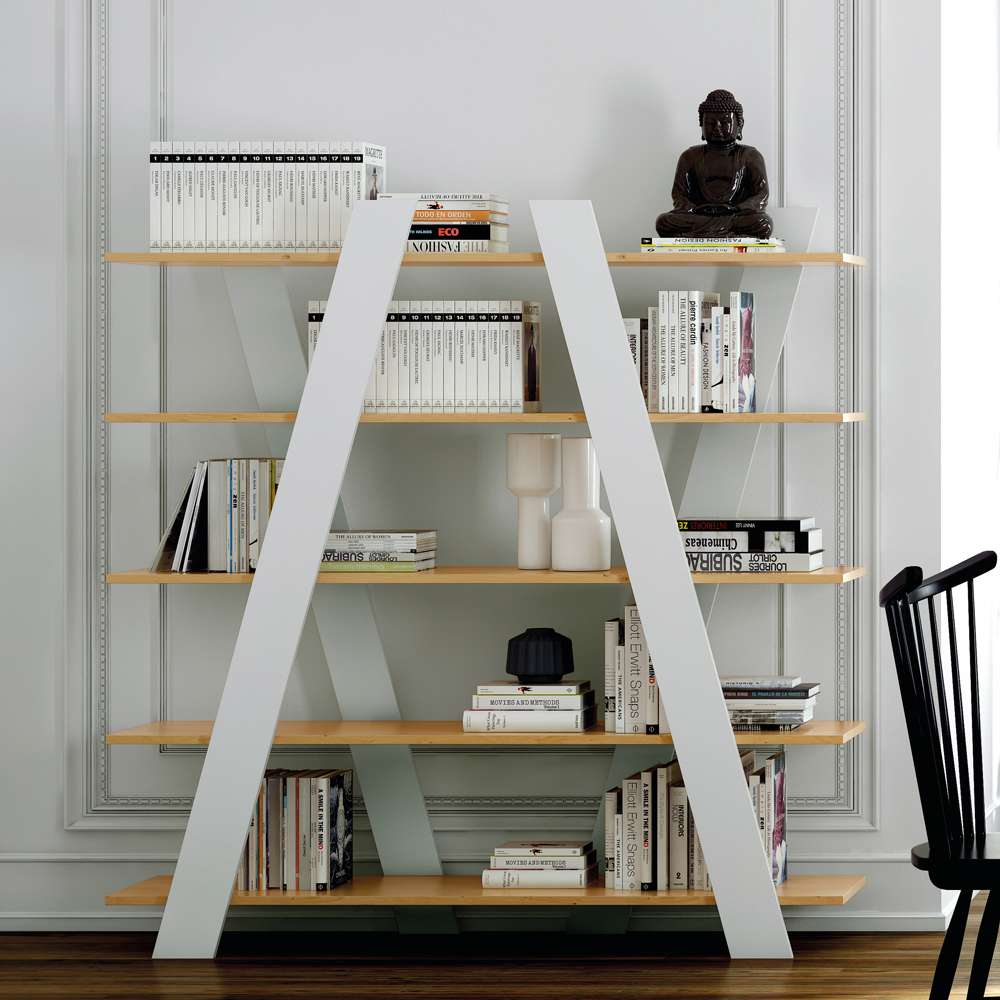 TEMAHOME - Wind Shelving Unit in Oak / White - 9500318054 veiw 6