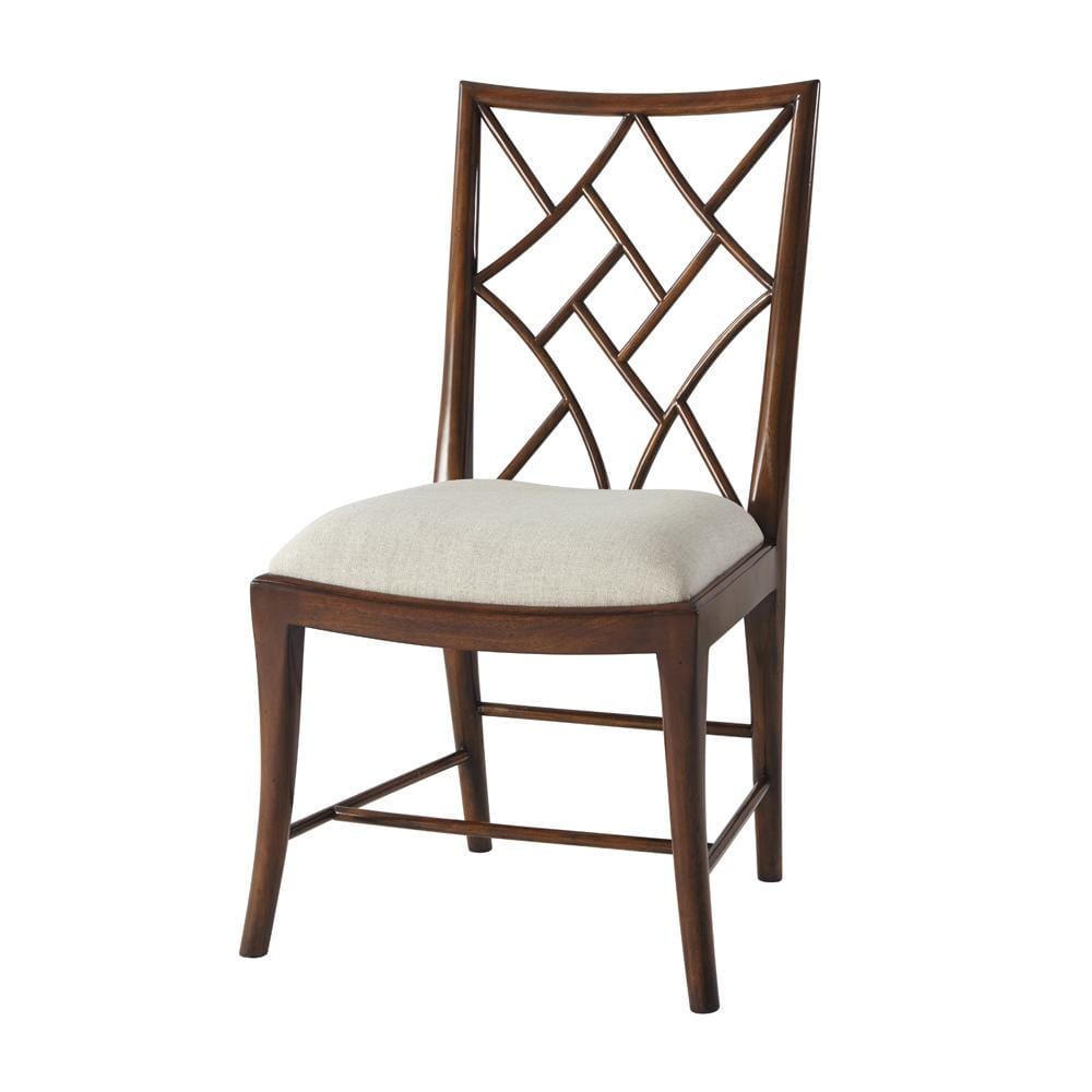 Theodore Alexander - A Delicate Trellis Side Chair (Set of 2) - 4000-613-1BFF veiw 1