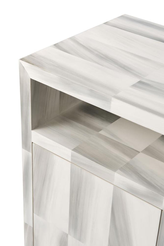 Theodore Alexander - Biscayne Quadrilateral Cabinet - 6102-207_CLOSEOUT veiw 2