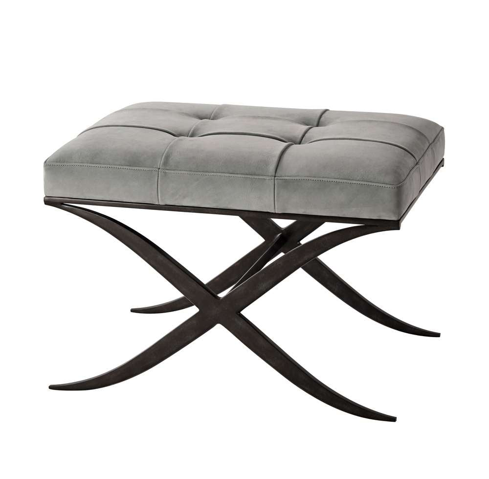 Theodore Alexander - Keno Bros. X-S Ottoman - KENO4404.2AED_CLOSEOUT veiw 1