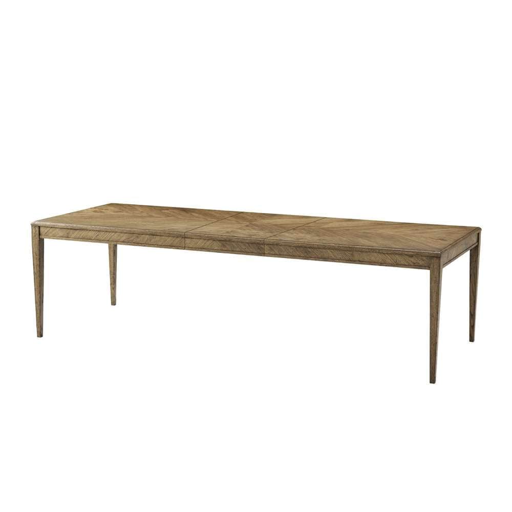 Theodore Alexander - Nova Extending Dining Table II in Dawn Finish - TAS54086-C253 veiw 1