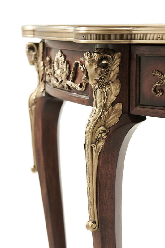Theodore Alexander - RamS Head Console Table - 5300-089 veiw 2