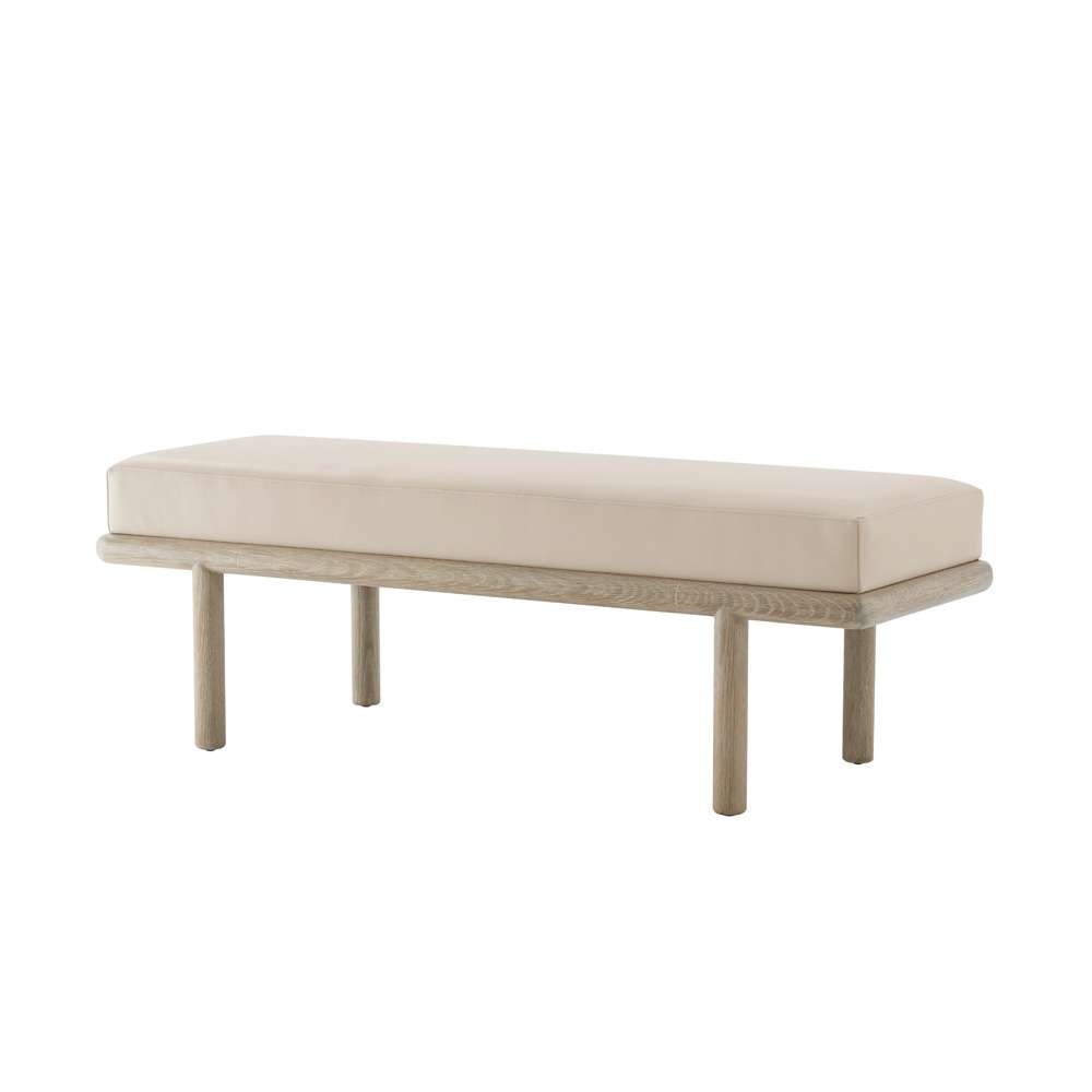 Theodore Alexander - Repose Upholstered End of Bed Bench - TA44008.2BGP veiw 1