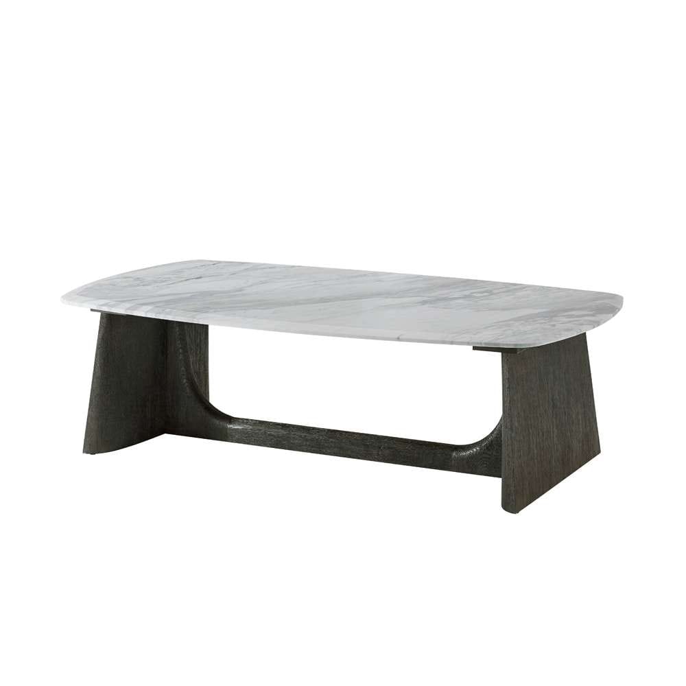 Theodore Alexander - Repose Wooden Coffee Table Marble Top - TA51110.C325 veiw 1