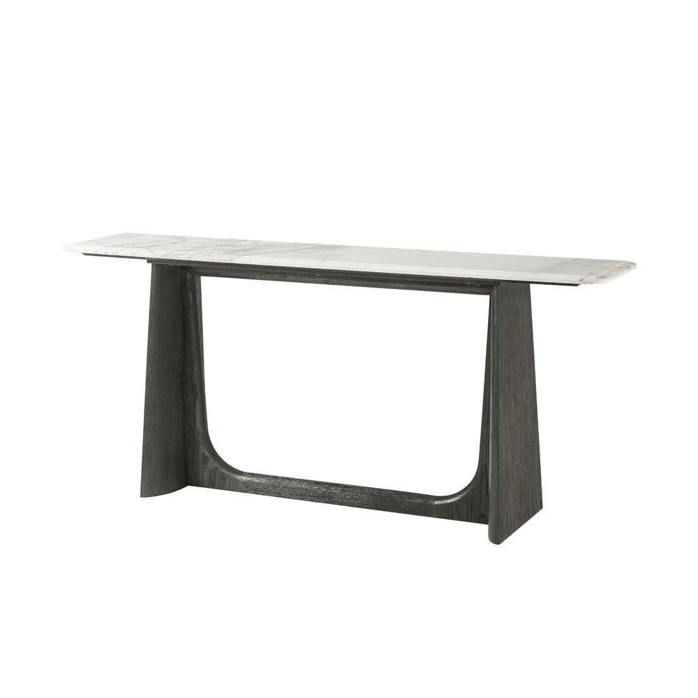 Theodore Alexander - Repose Wooden Console Table Marble Top - TA53073.C325 veiw 1