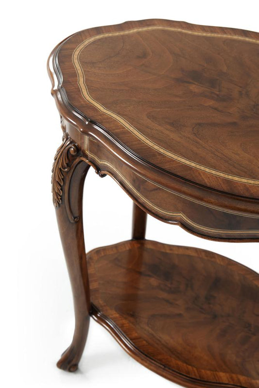 Theodore Alexander - Stephen Church Oval Millard Accent Table - SC50010 veiw 2